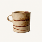 Tazza alta Marmorizzata – Ruggine