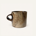 Tazza piccola Marmorizzata – Nera
