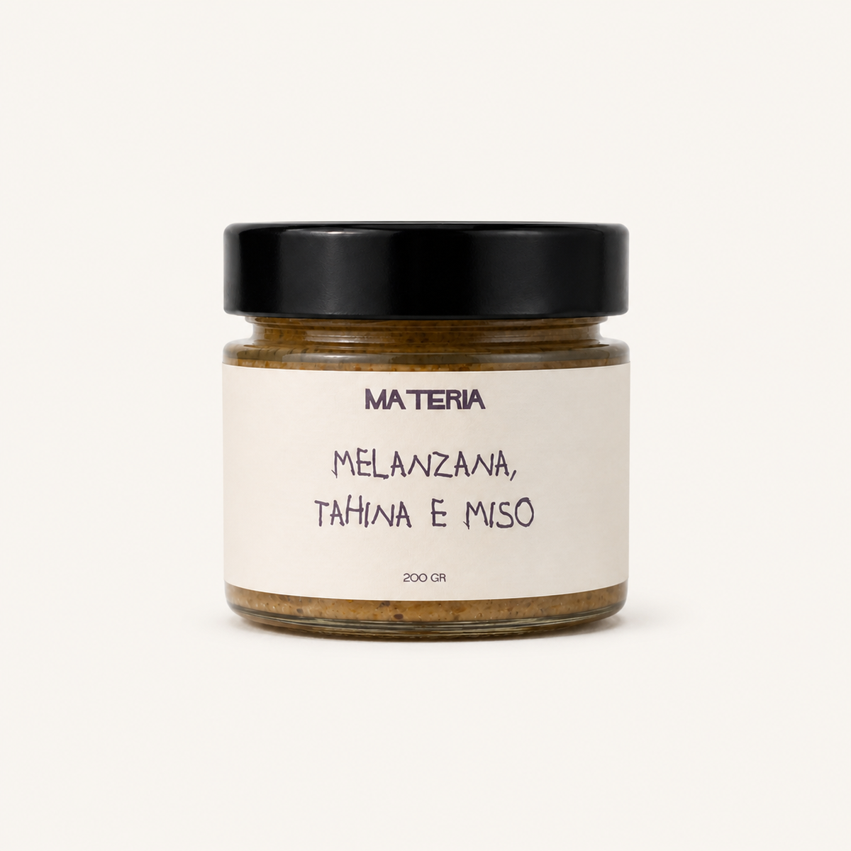 Crema di Melanzane, Miso Bianco & Tahina
