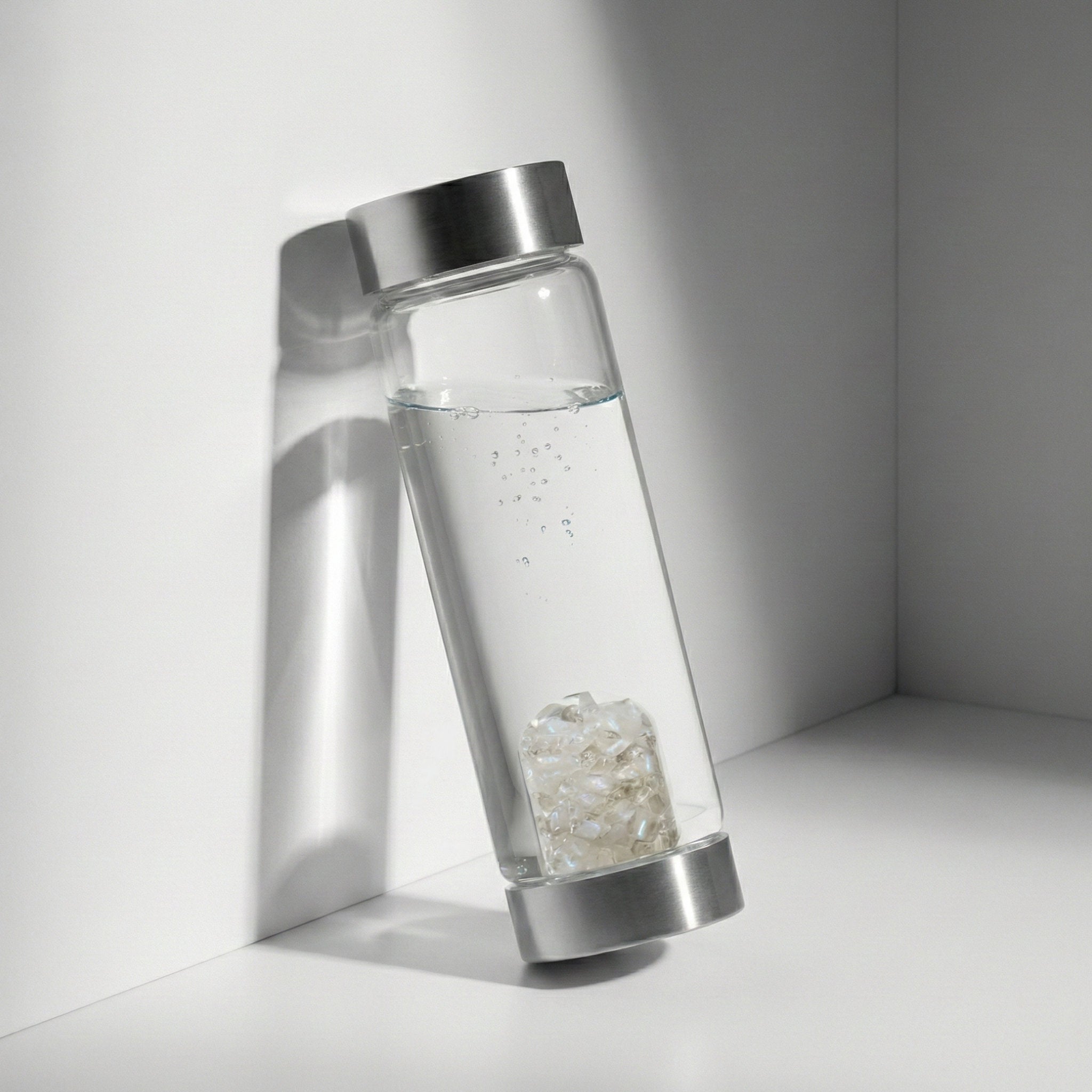 Borraccia in Vetro cristalli – Luna