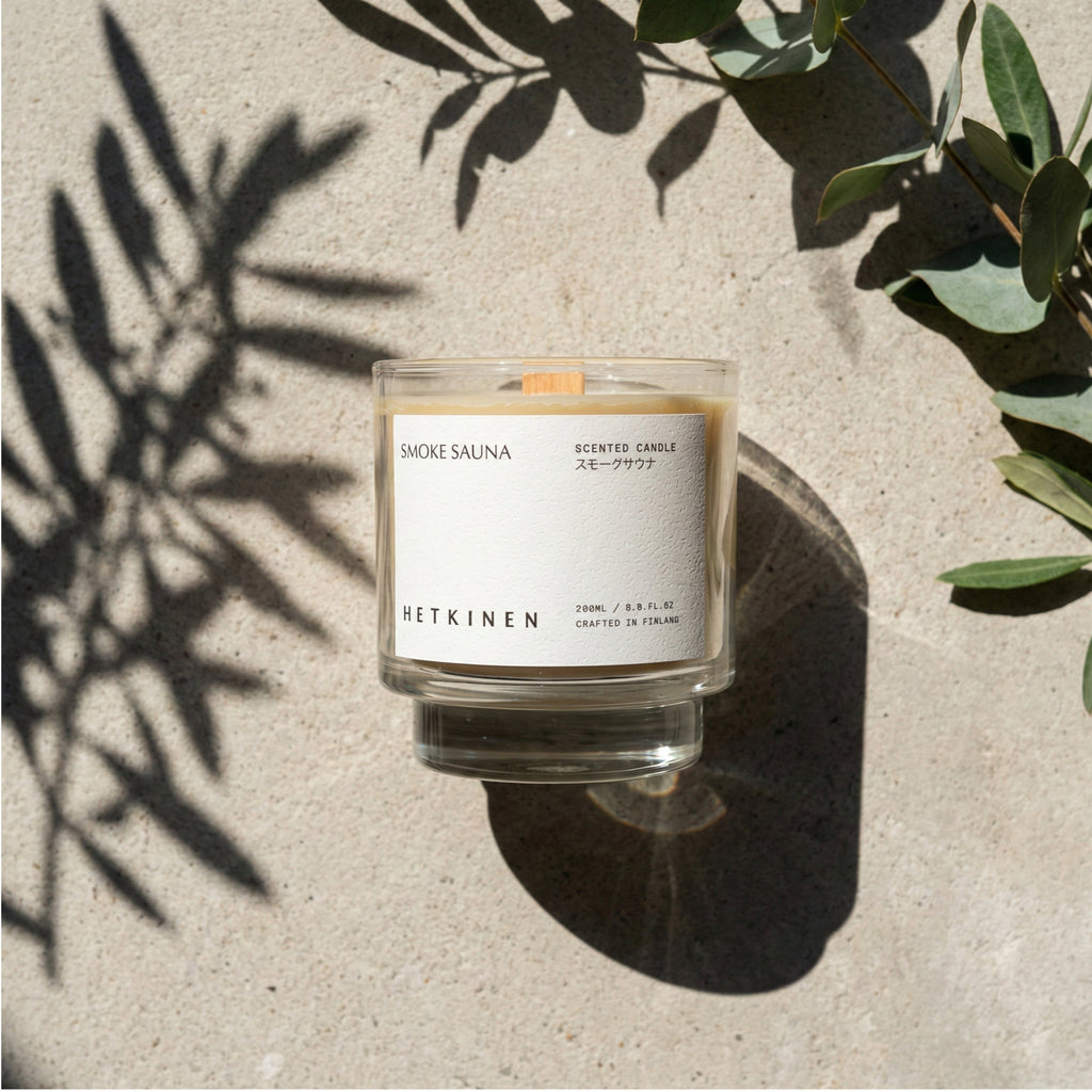 Candela Profumata Smoke Sauna – Cera di Soia