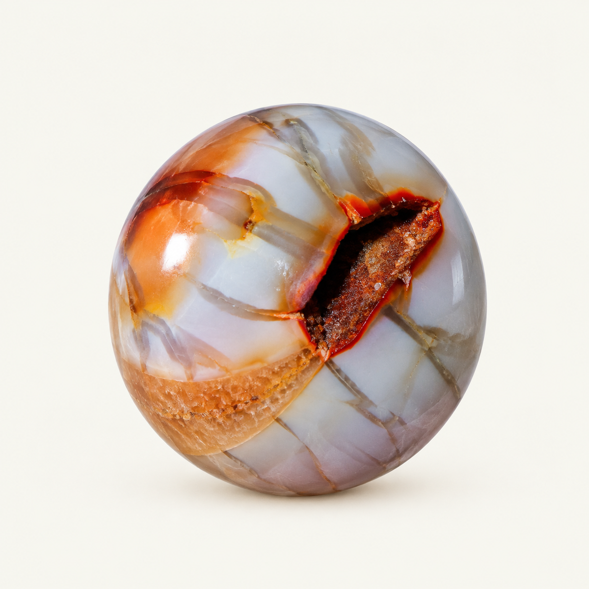 Sfera di Cornalina