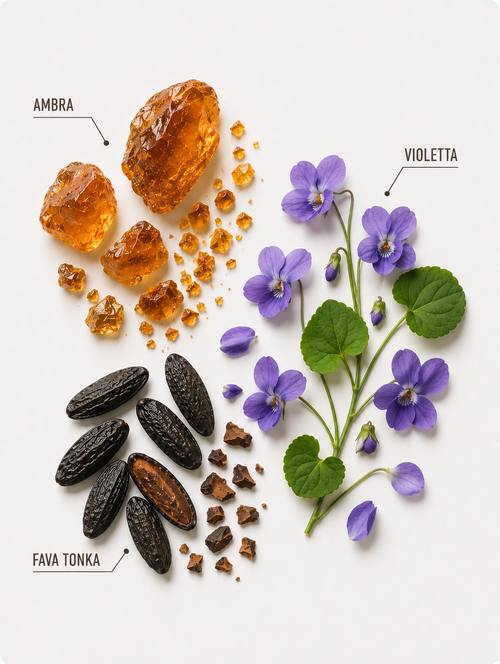 Balsamo Deodorante – Ambra, Viola & Tonka