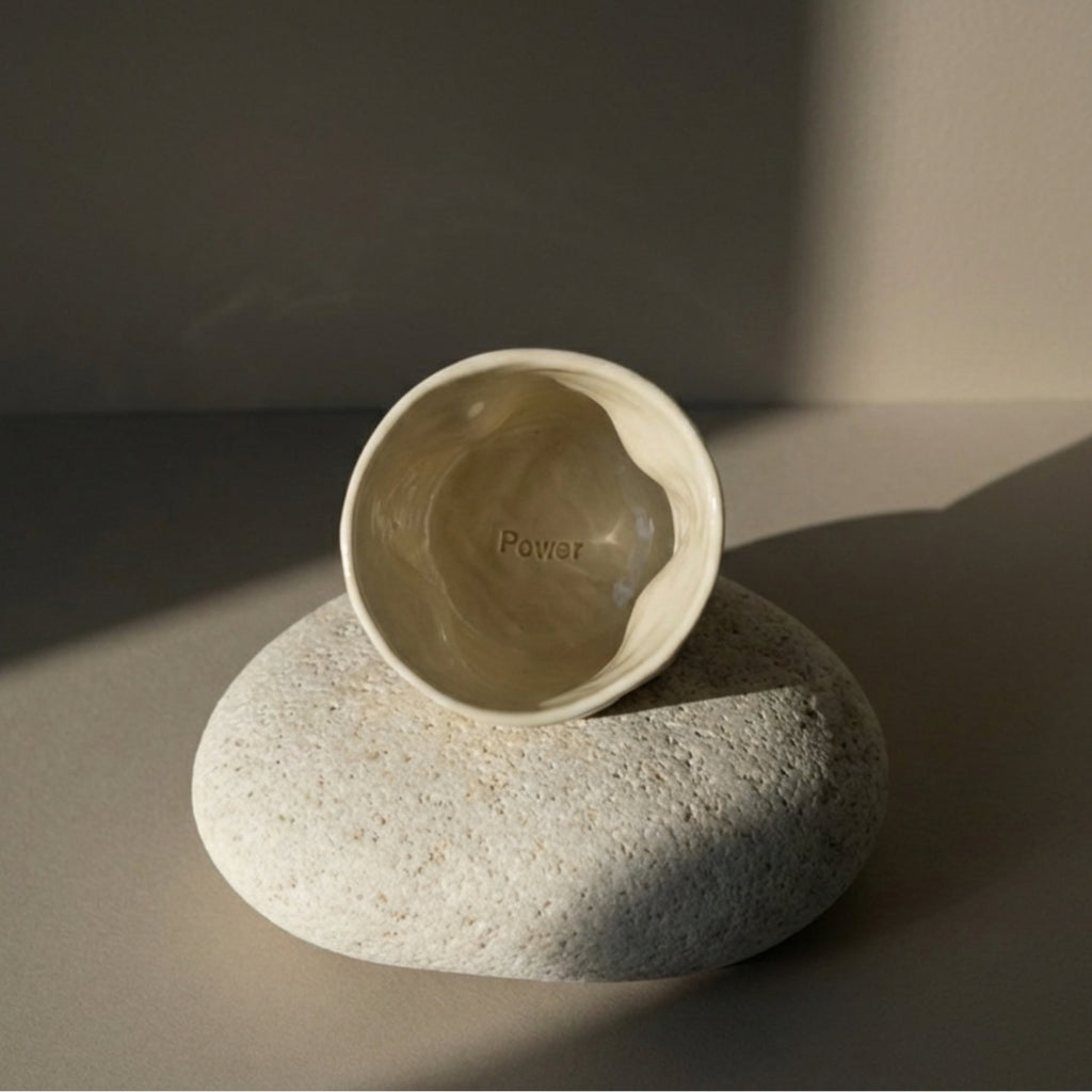 Tazza in Gress segno zodiacale dentro