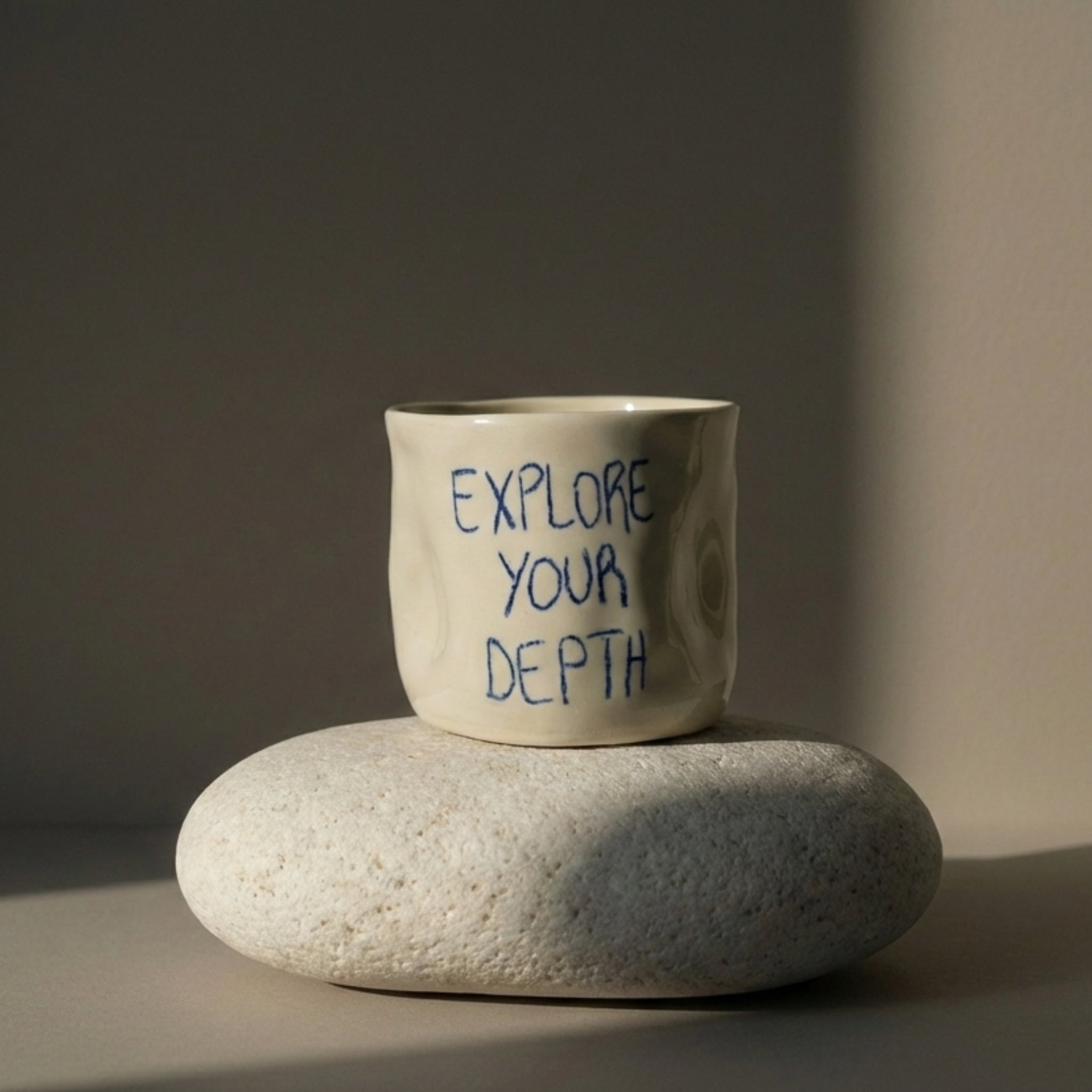 Tazza in Gress segno zodiacale fronte