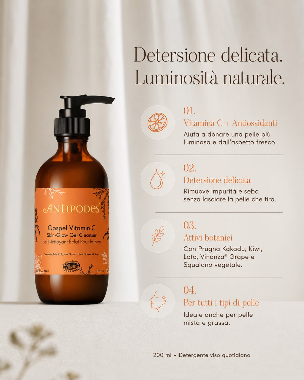 Gel Detergente Viso – Illuminante