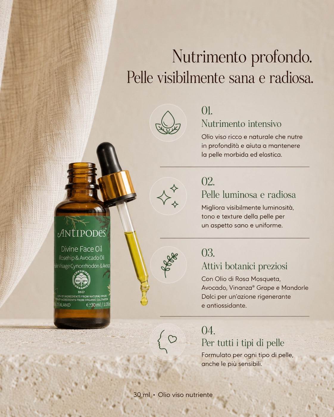 Olio Viso – Nutriente