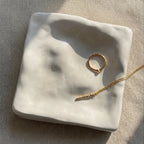 Vassoio Yira in Eco-Resina – Bianco