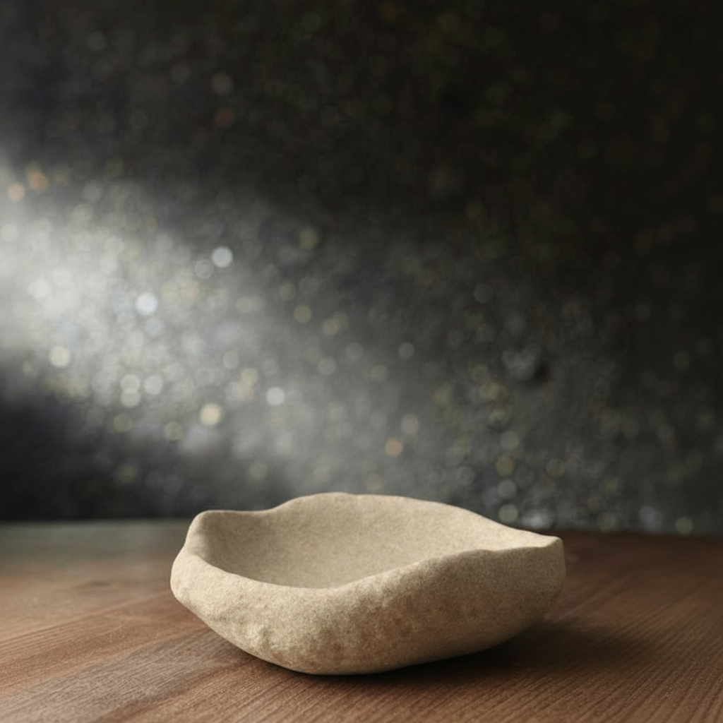 Scultura Loma in Microcemento – Caramelo