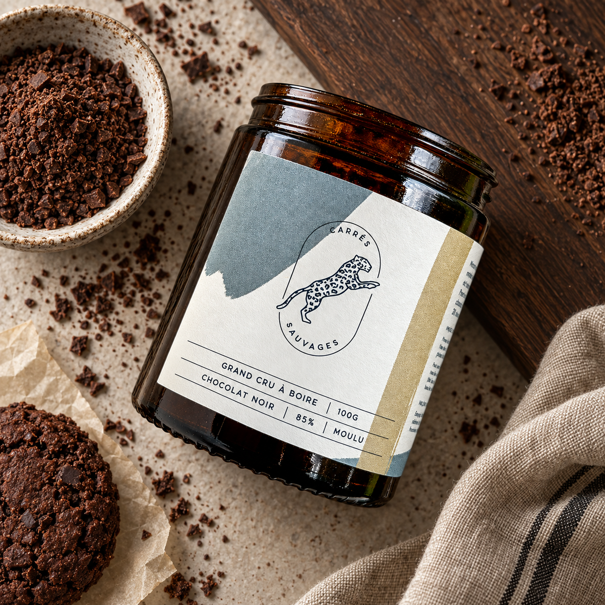 GRAND CRU 85% – Cioccolato Fondente Macinato