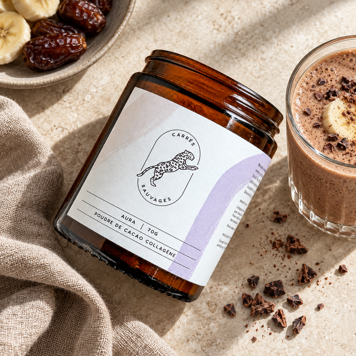 AURA – Cacao & Collagene Marino