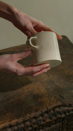 Tazza alta Marmorizzata – Crema