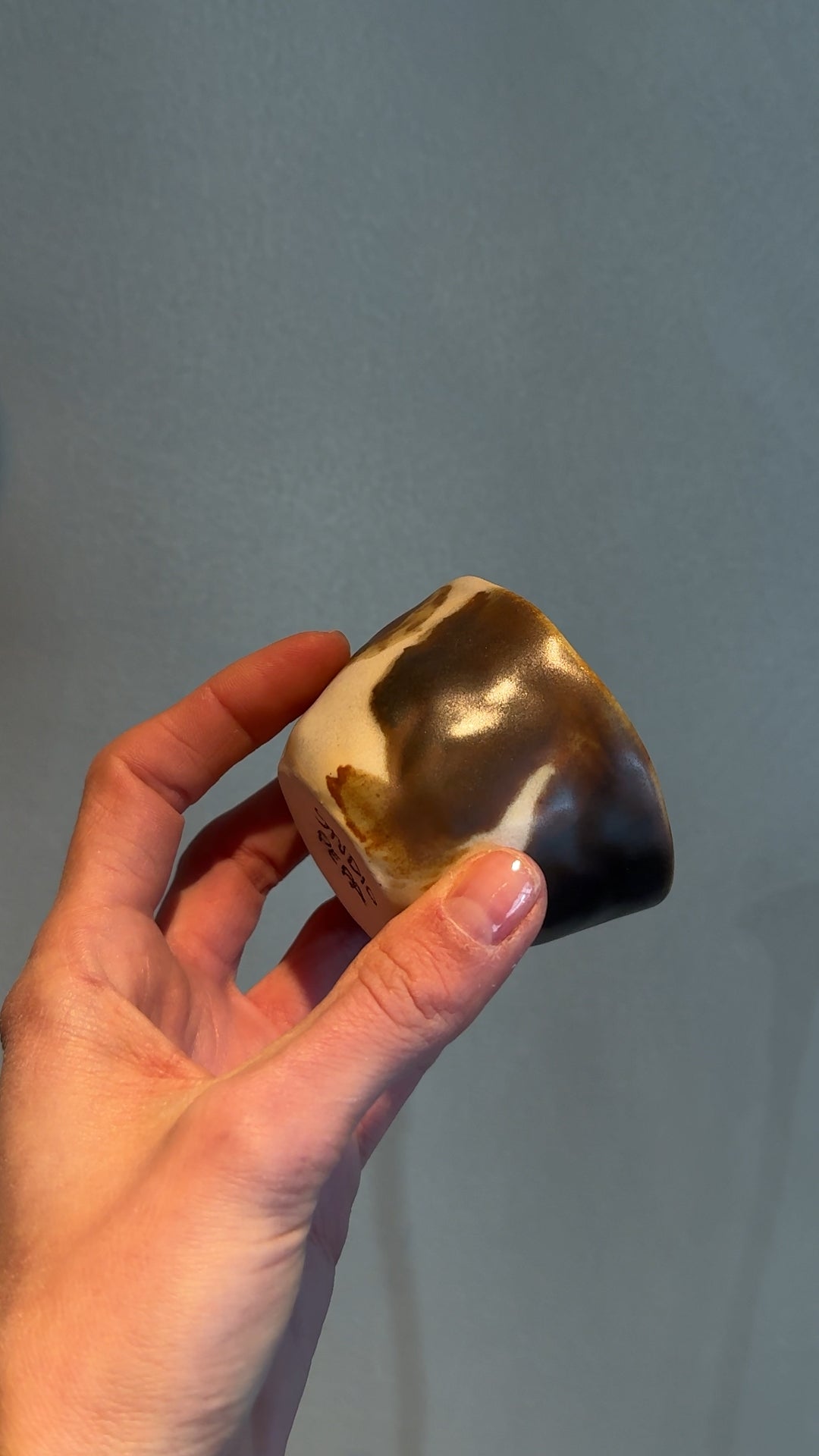 Set Tazzina e Piattino – Beige & Marrone