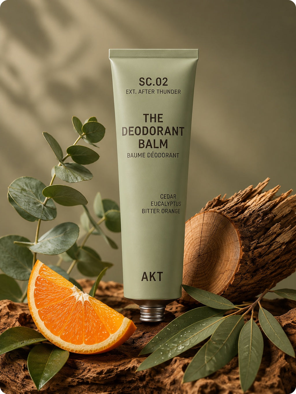 Balsamo Deodorante – Cedro, Eucalipto & Arancio Amaro