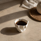 Tazza in Porcellana Artigianale – Bianca